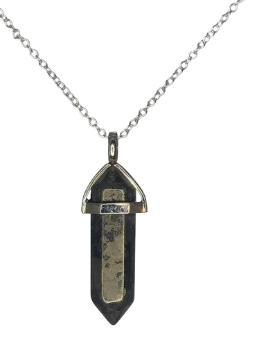 Golden Gleam Pyrite Necklace