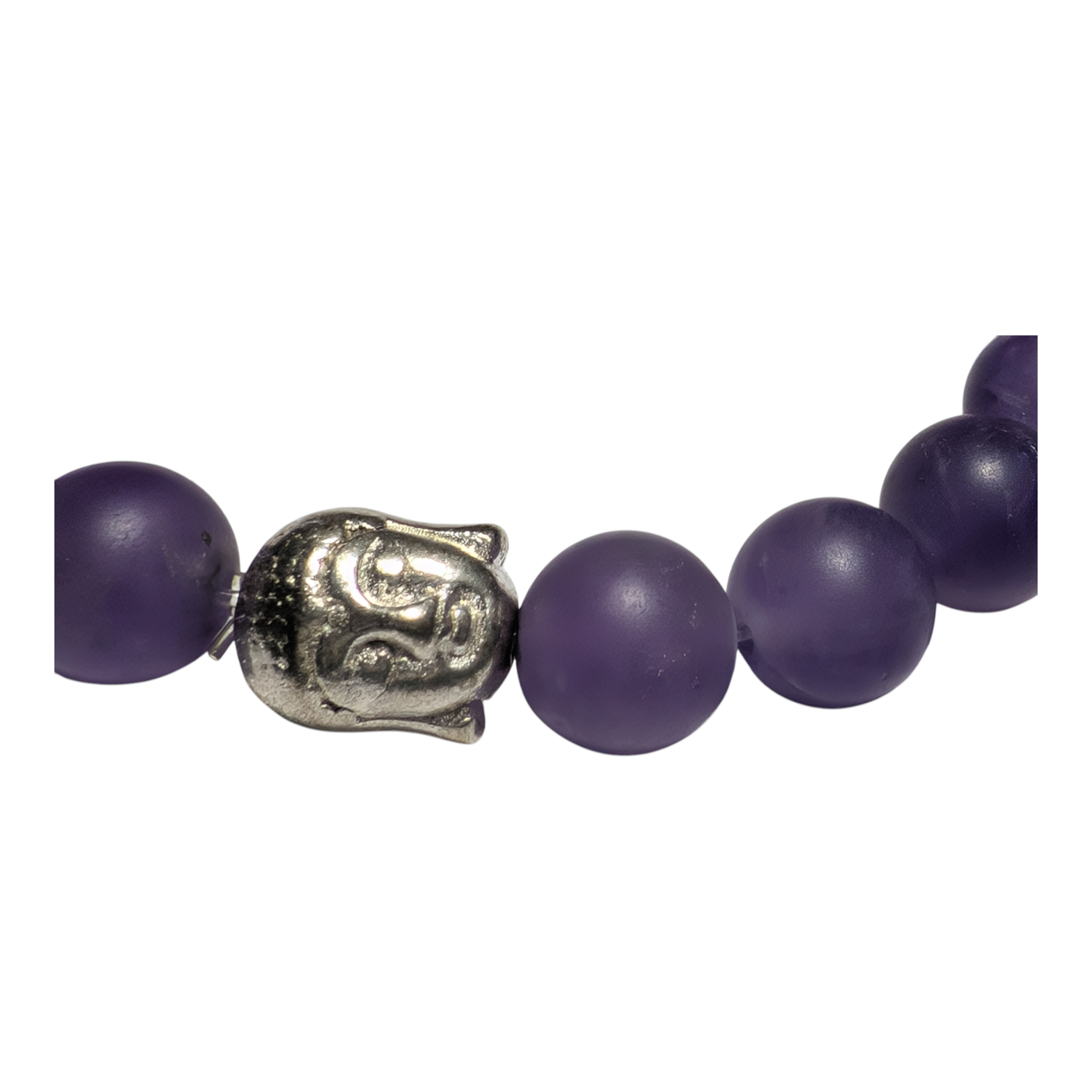 Amethyst Buddha Bracelet – A Touch of Serenity and Spiritual Balance