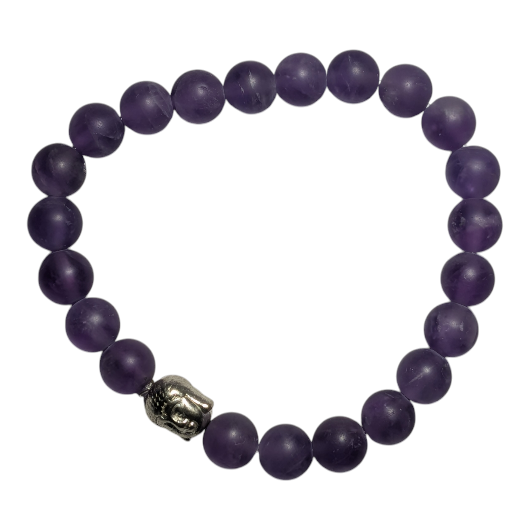 Amethyst Buddha Bracelet – A Touch of Serenity and Spiritual Balance