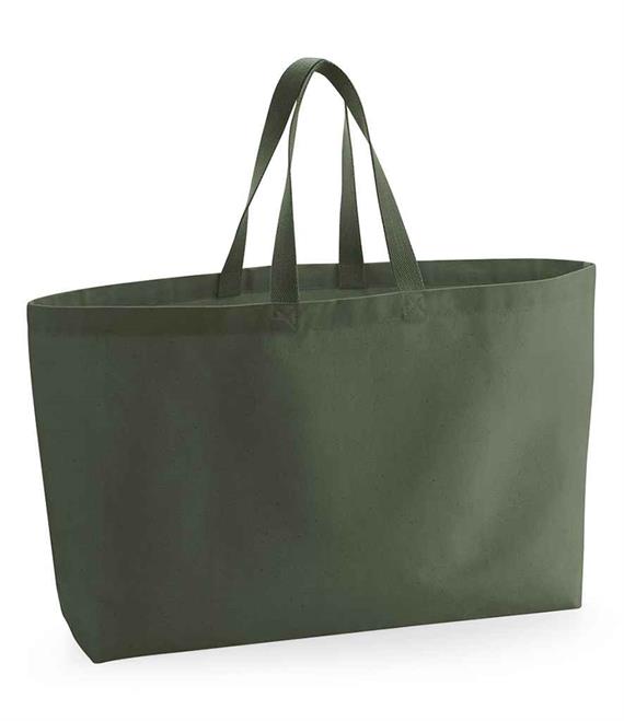 Go, Explore with this Olive-Green Oversized Tote Bag