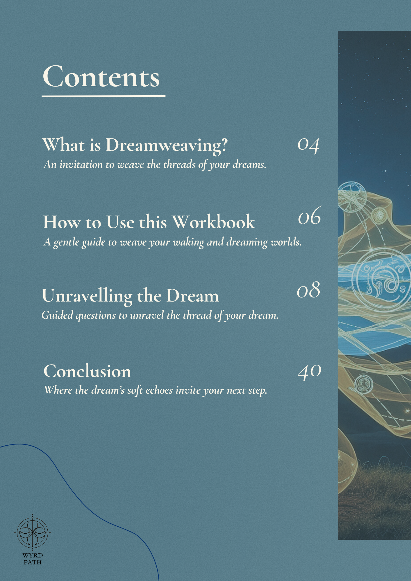 Dreamweaving Workbook