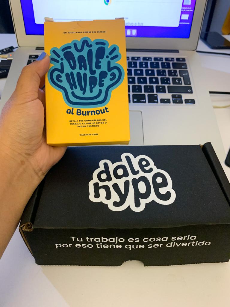 Juego de cartas Dale Hype al burnout