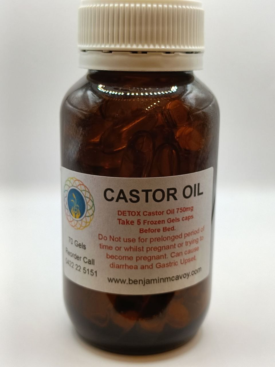 Castor Oil Softgels