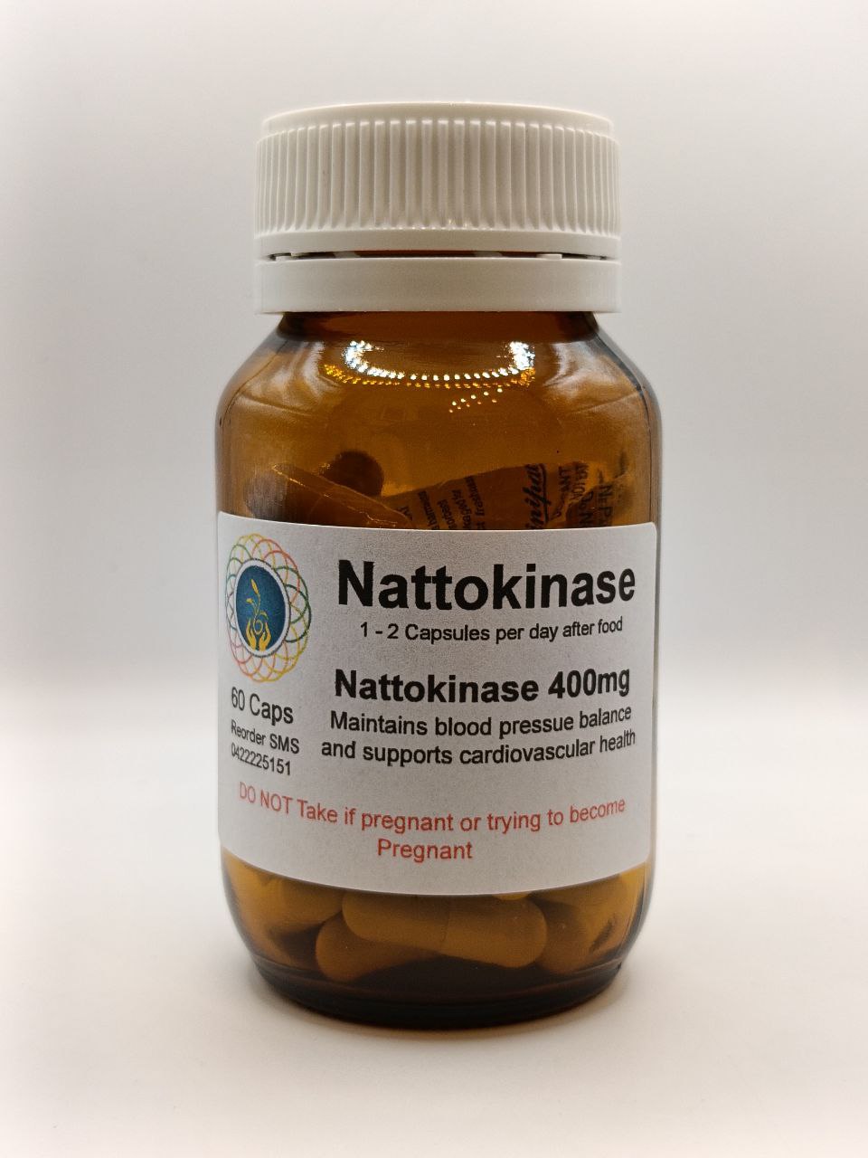 Vegan Natto Nattokinase Food Extract 60 Tablets