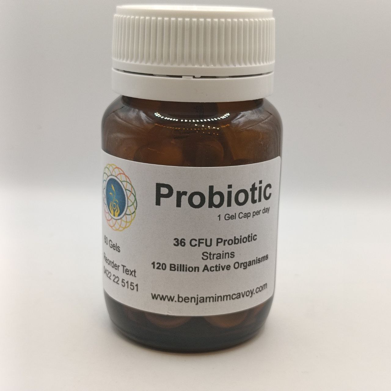Probiotics 120 billion Cfu 36 strain x 60 Gels 