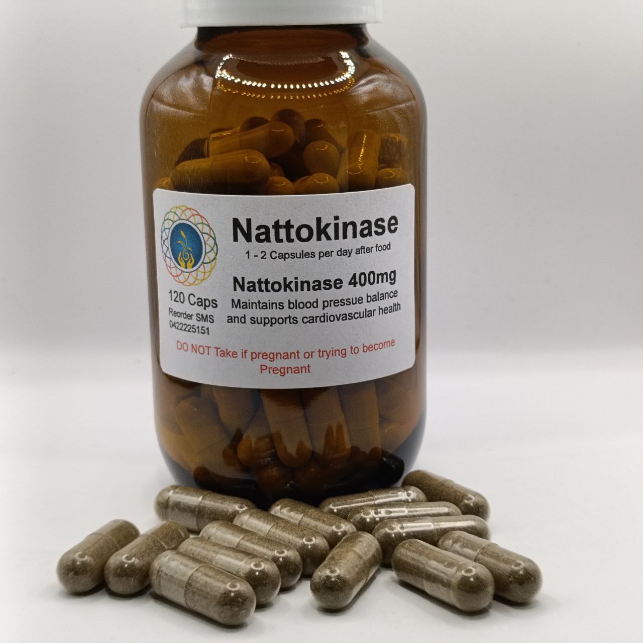 Vegan Natto Nattokinase Food Extract 360 Tablets 
