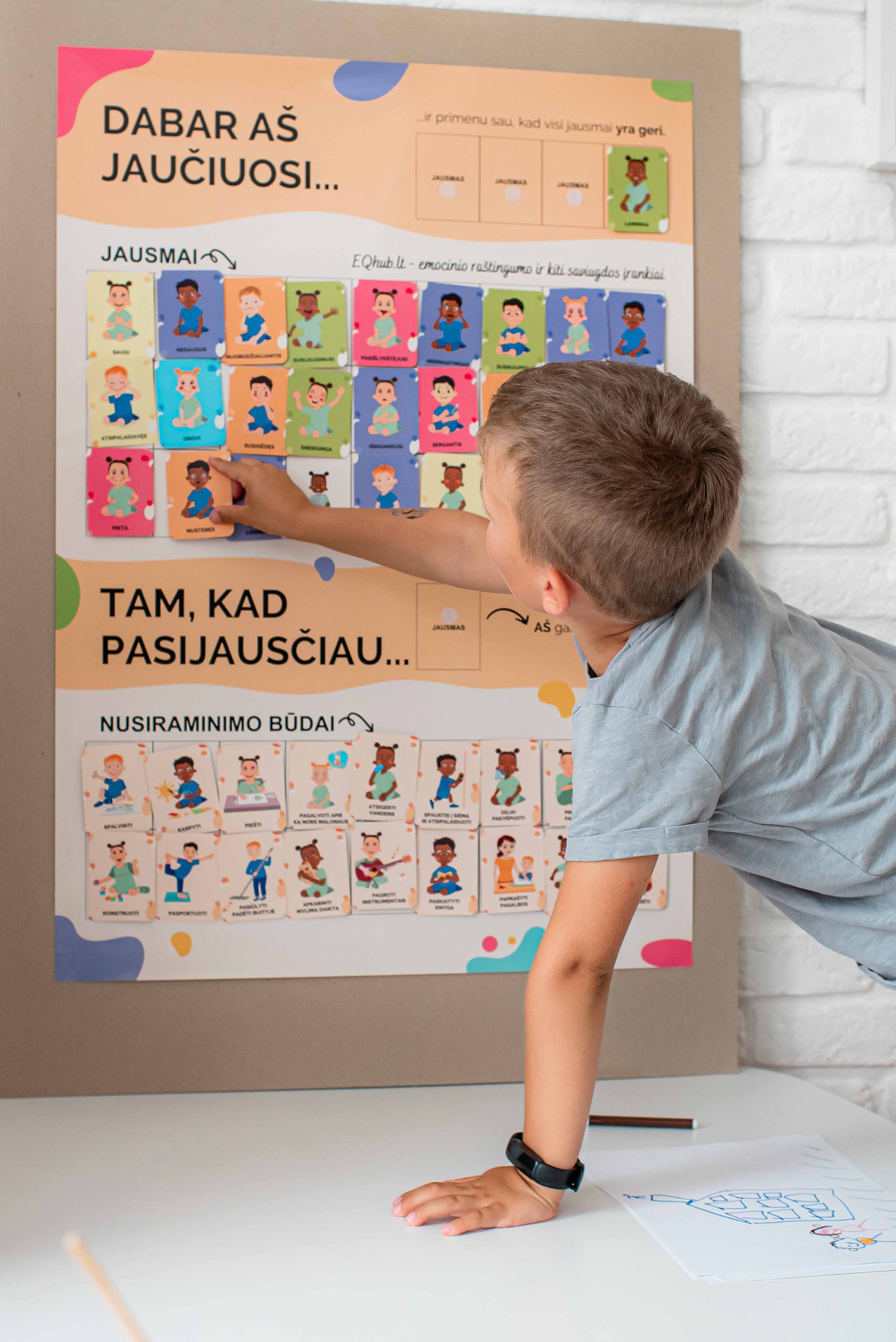 EMOCIJŲ PAŽINIMO IR NUSIRAMINIMO KAMPELIS