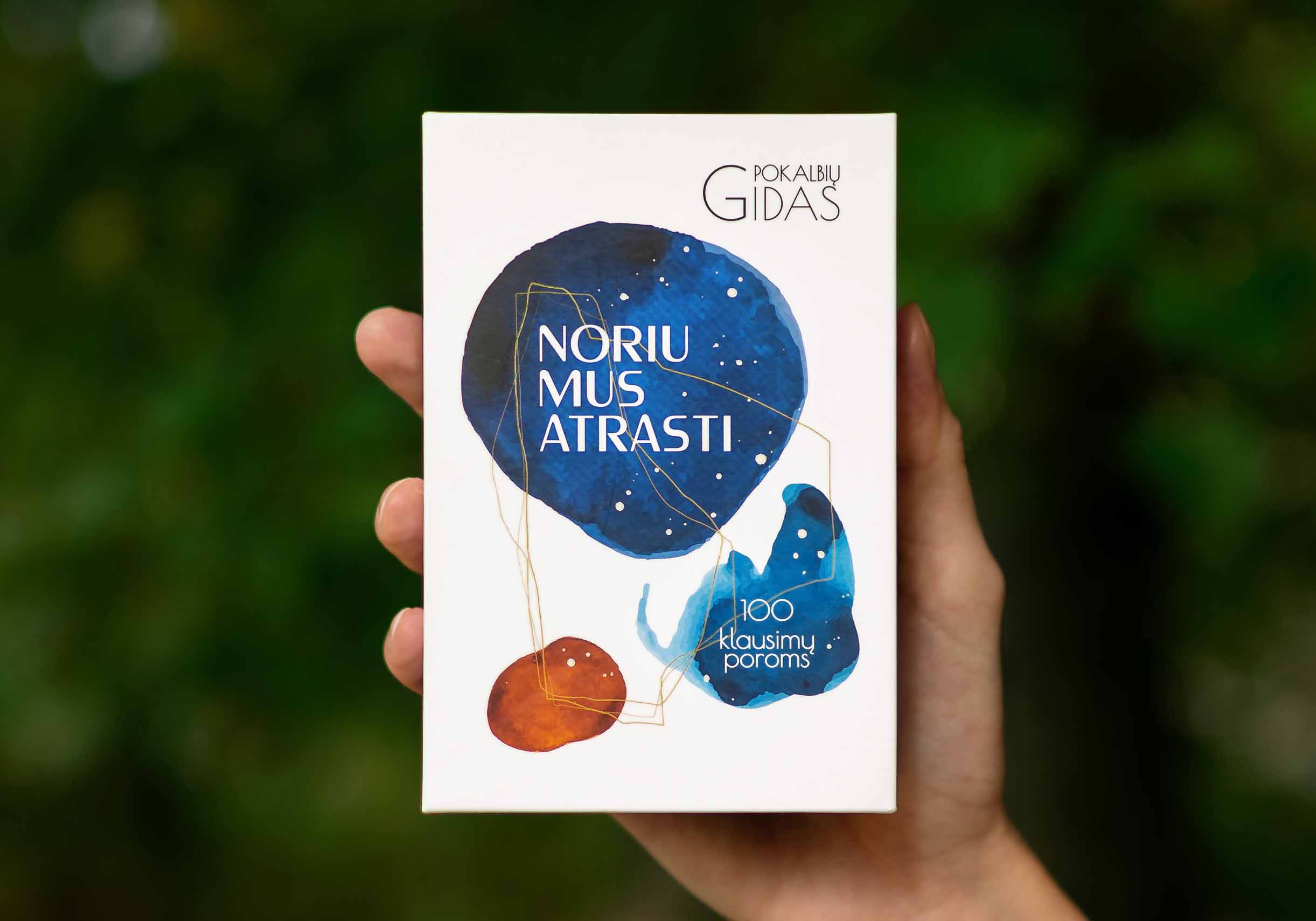 ATRASTI IŠ NAUJO. Pokalbių kortelės ilgiau kartu esančioms poroms