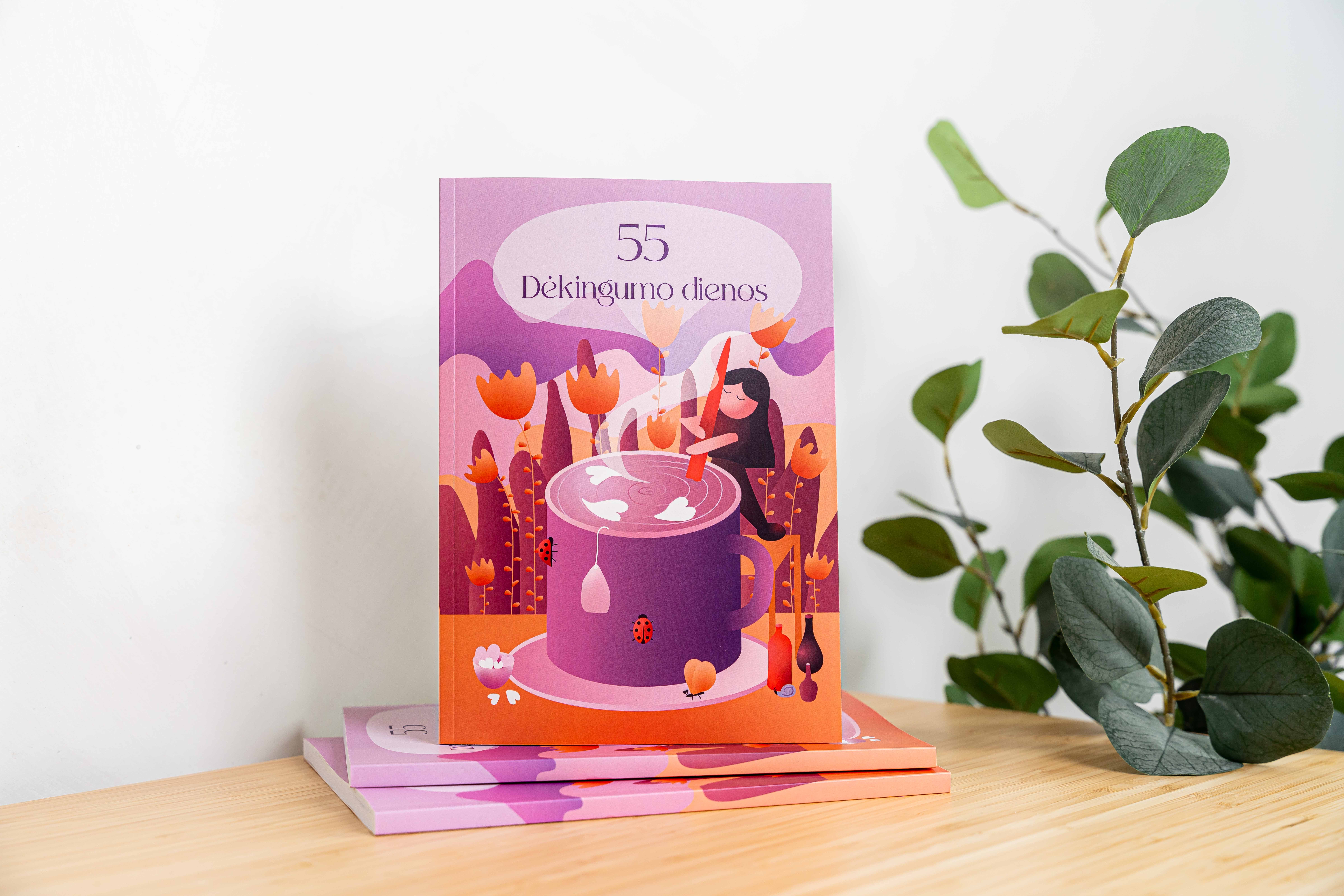 55 dėkingumo dienos. Dėkingumo žurnalas vaikams ir paaugliams