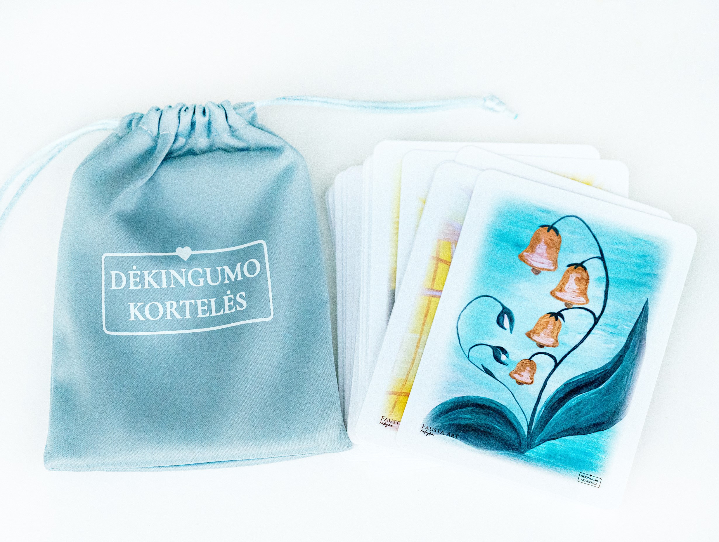 Dėkingumo kortelės ĮKVĖPIMUI