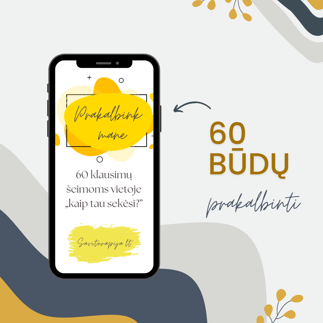 PRAKALBINK MANE. Skaitmeninės pokalbių kortelės