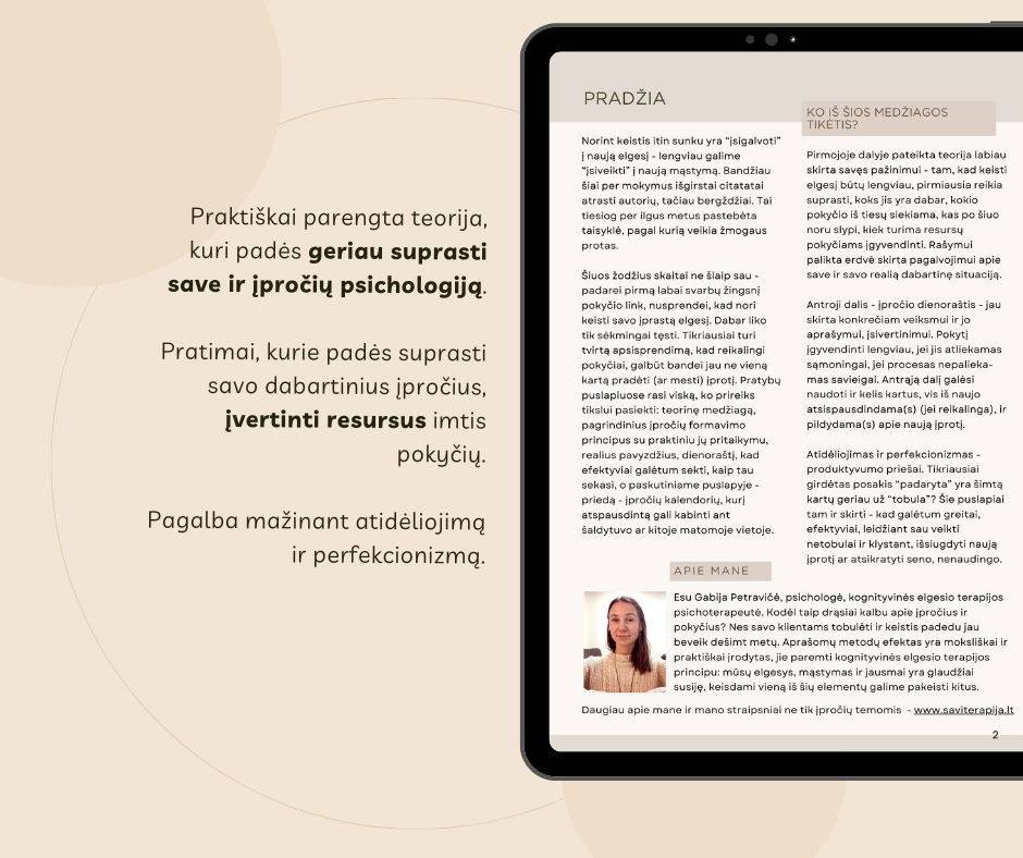 TAVO NAUJAS ĮPROTIS (PDF) - gidas atsisiųsti iškart