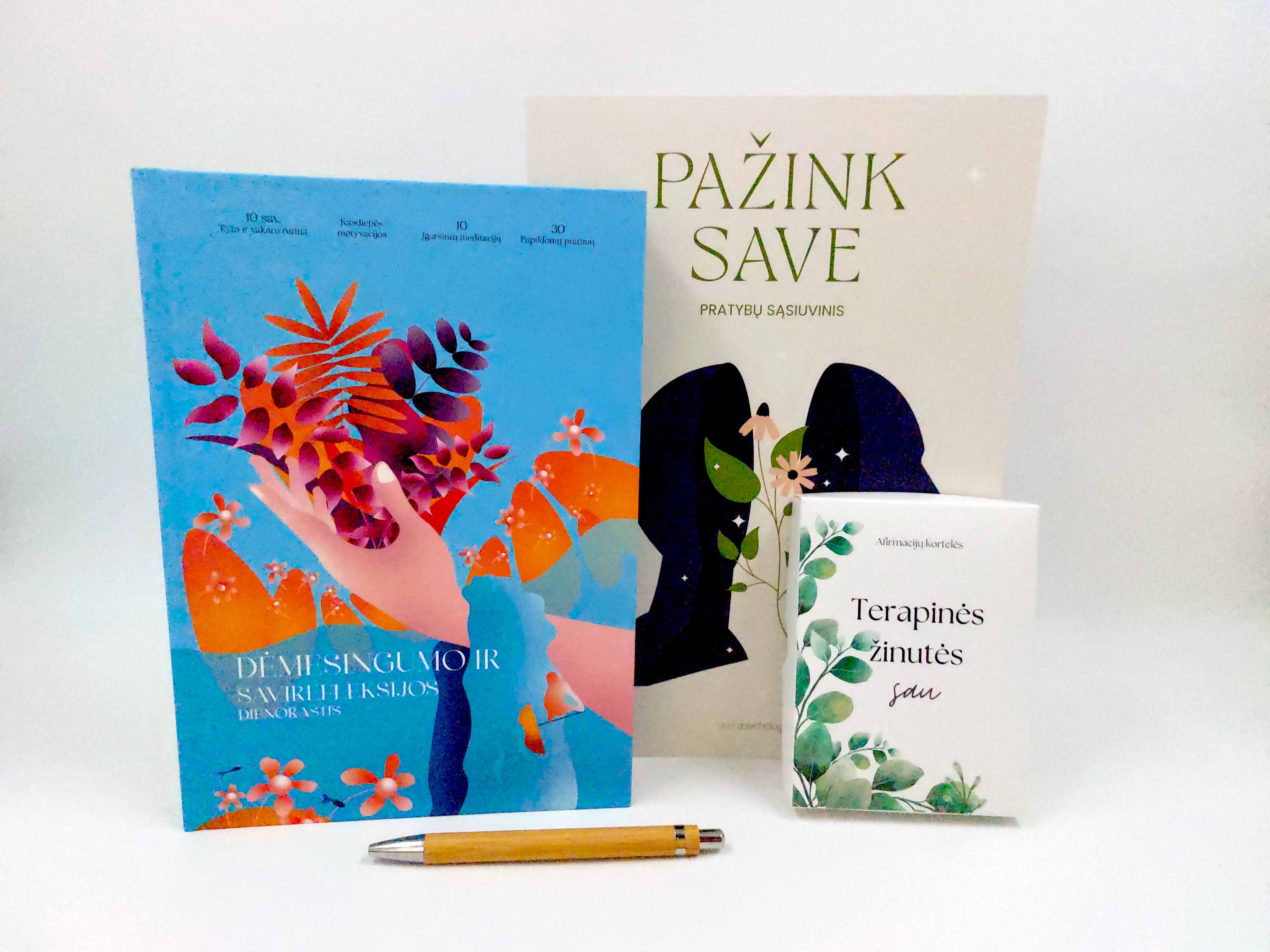 PIRMŪNO RINKINYS. Siekiantiems rimtai padirbėti su savimi.