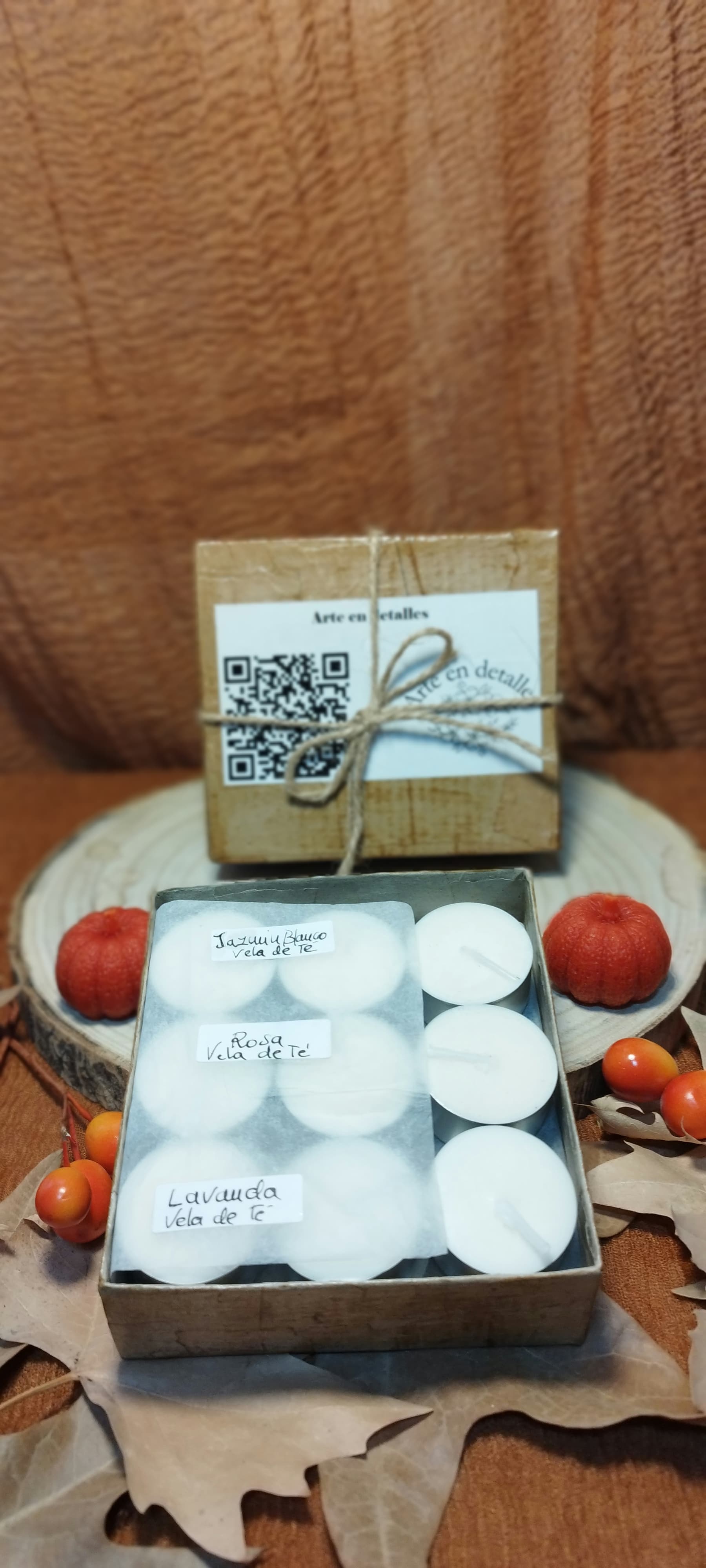 Pack de velas de té