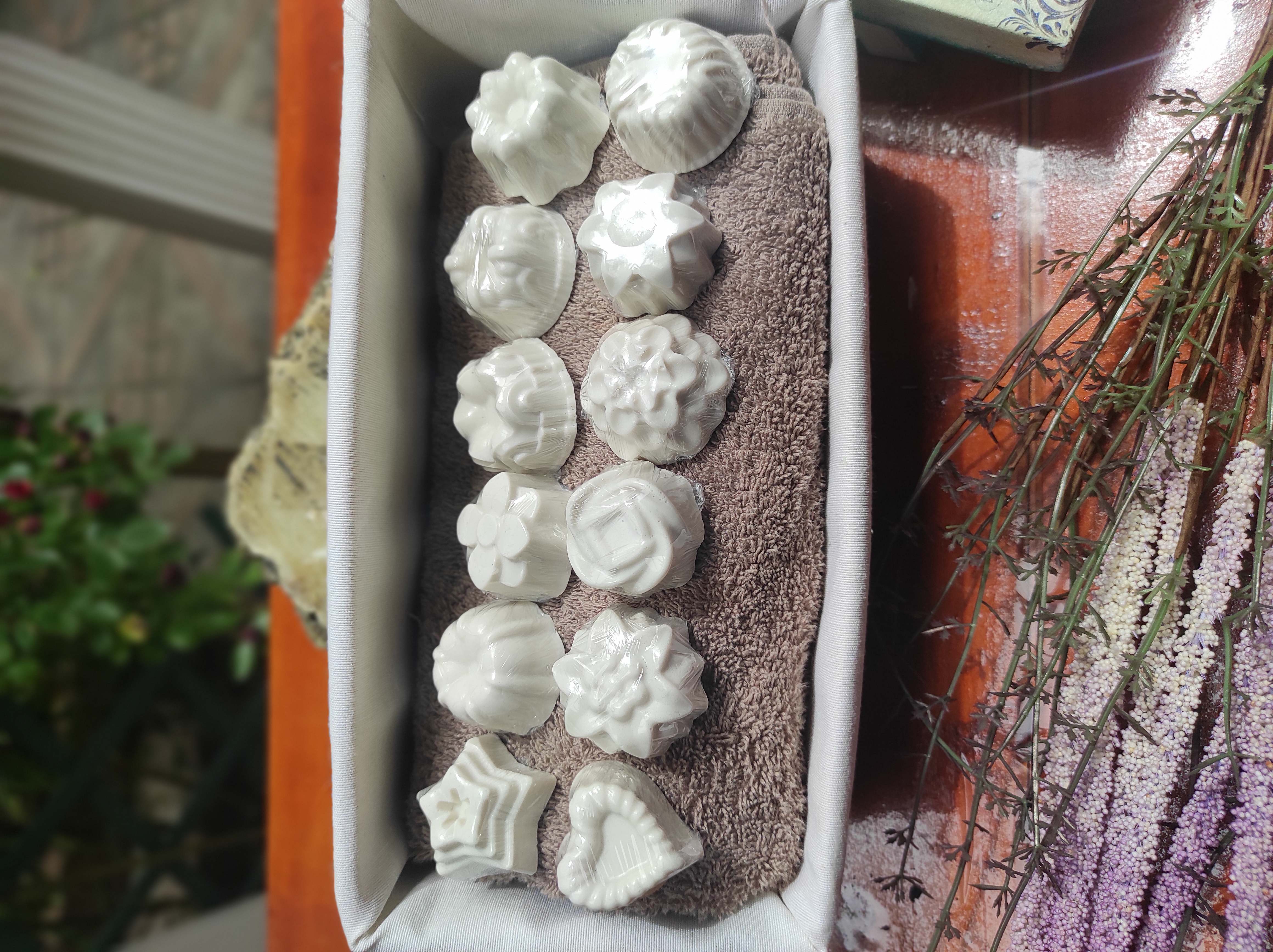 Jabones artesanales de glicerina, arbol de té y jojoba