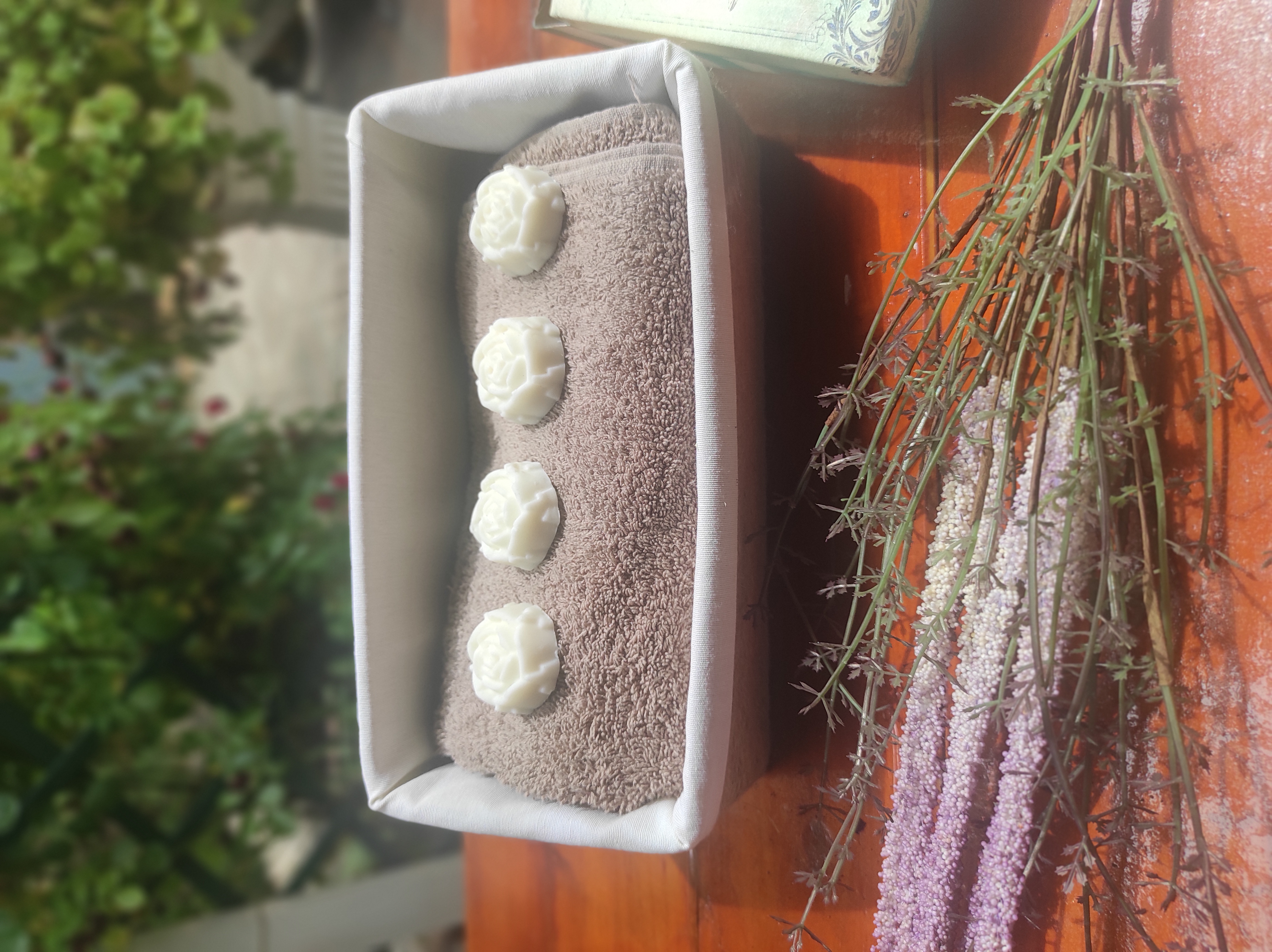 Jabones de aceite de coco y bergamota