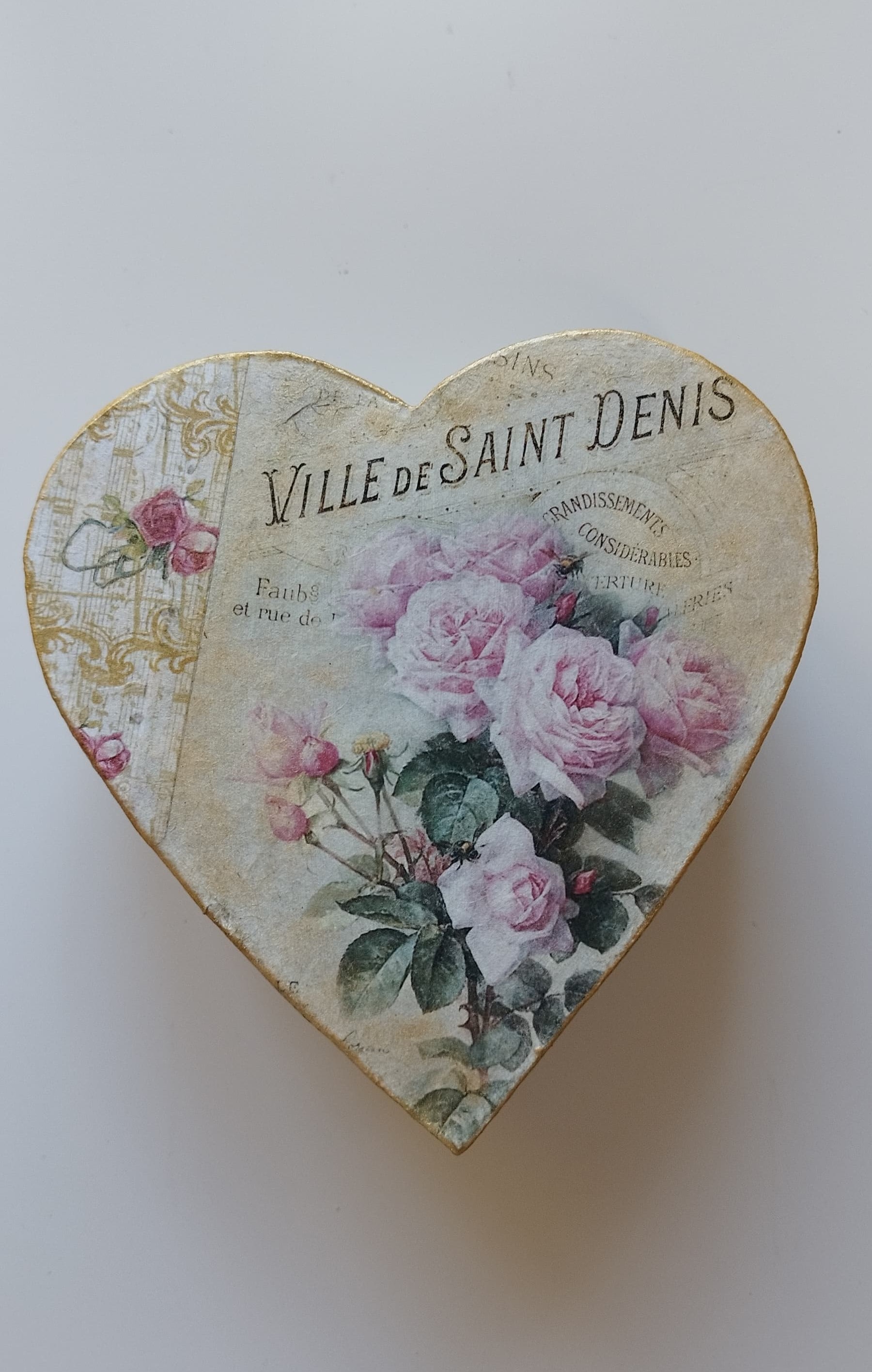 Caja en forma de corazón