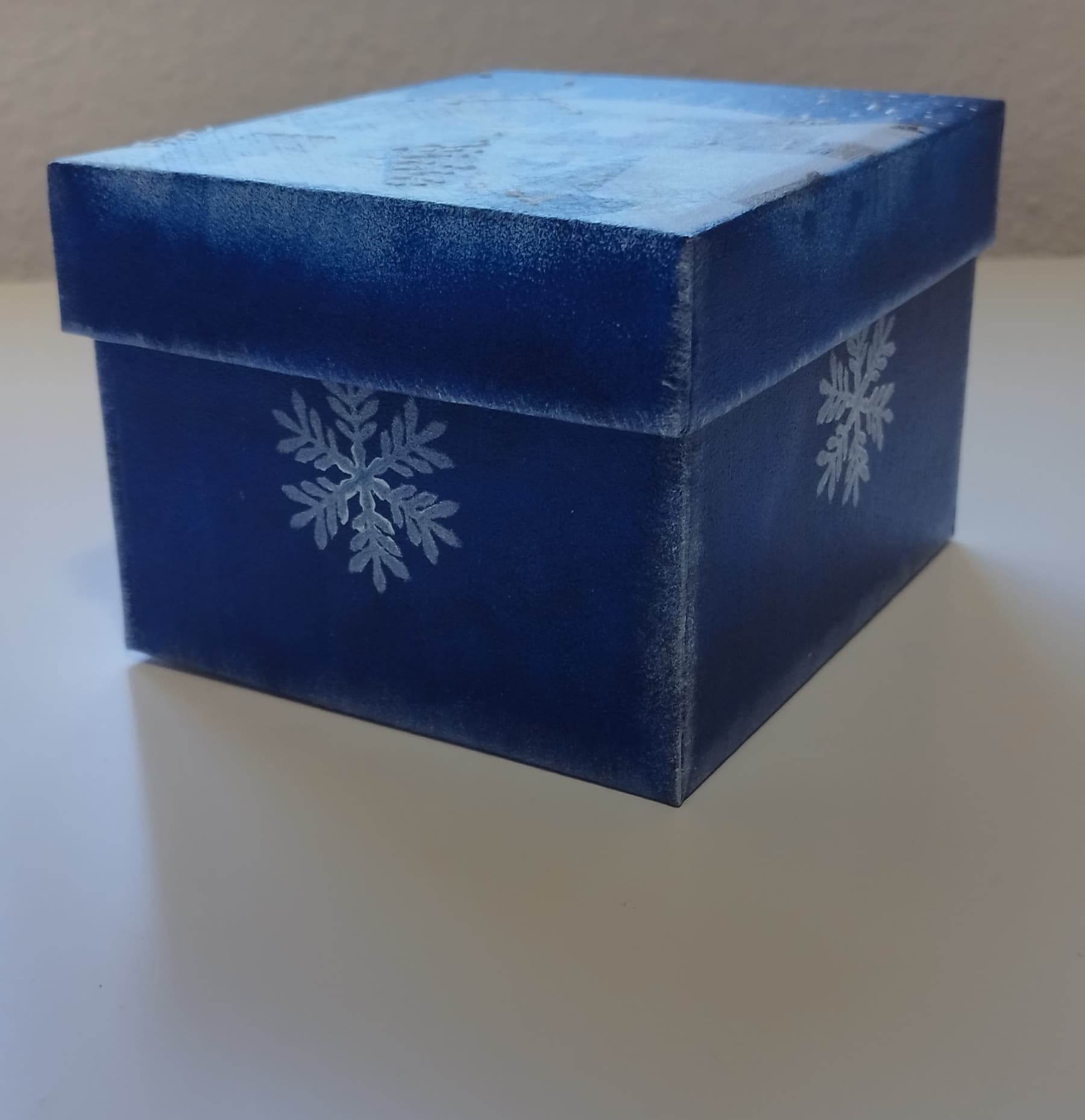 Caja decorativa de Navidad