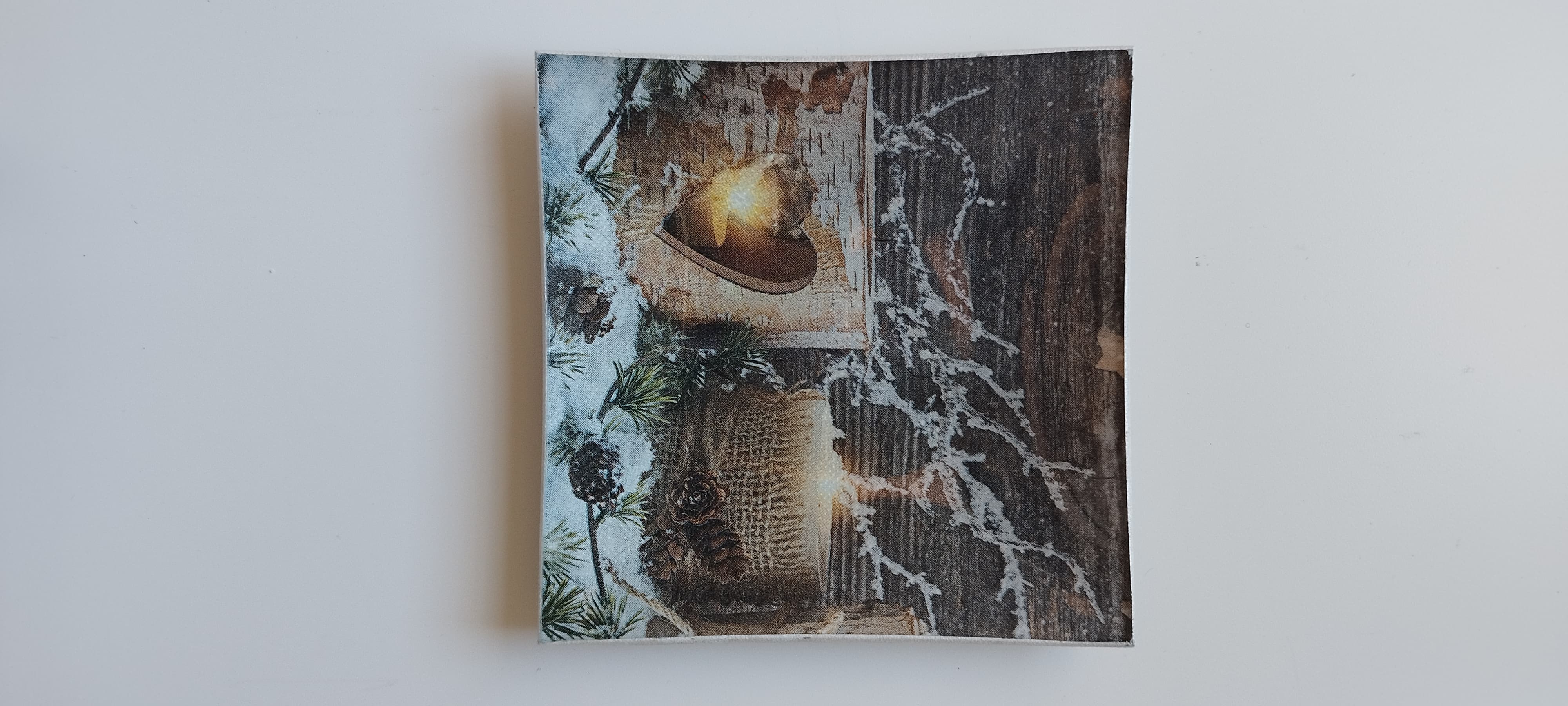 Plato decorativo de cristal