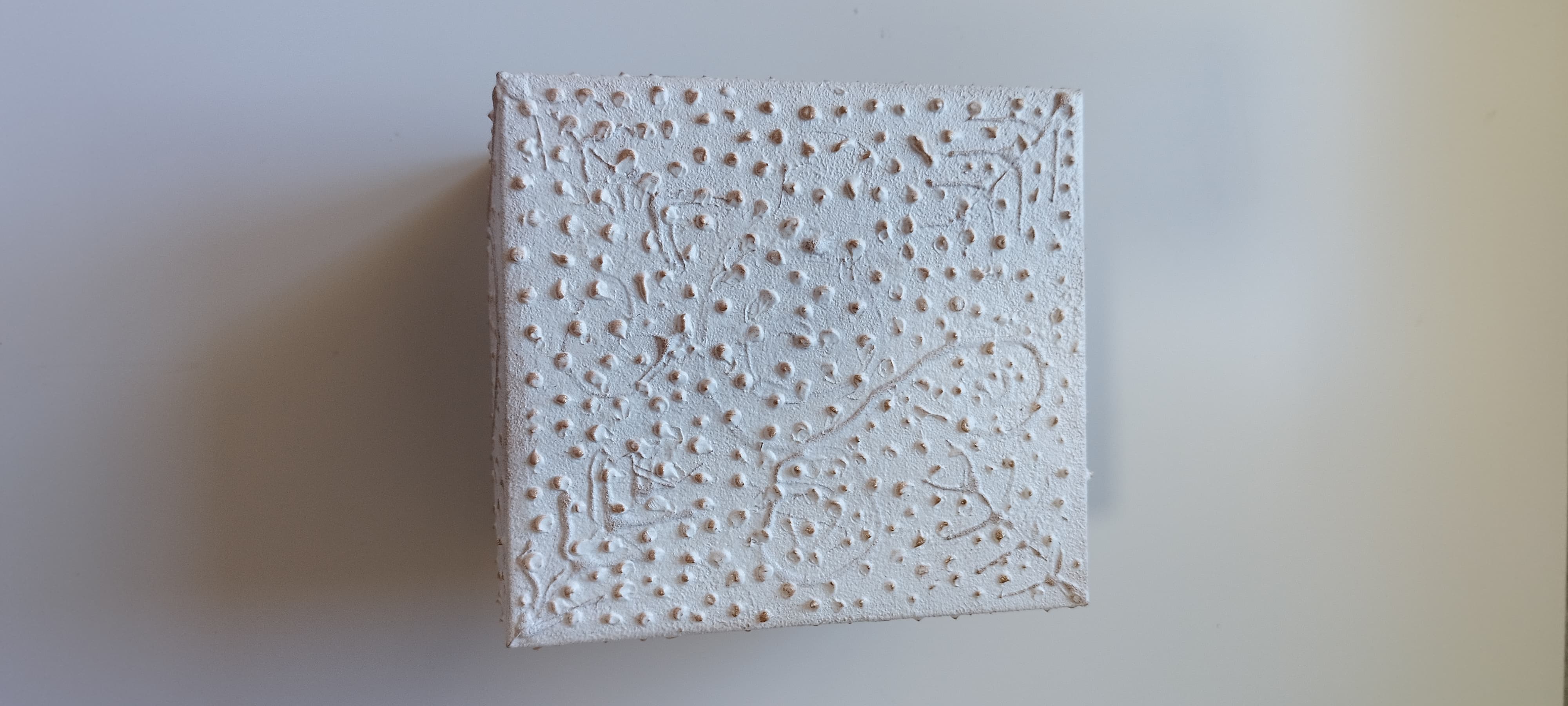 Caja decorativa navideña