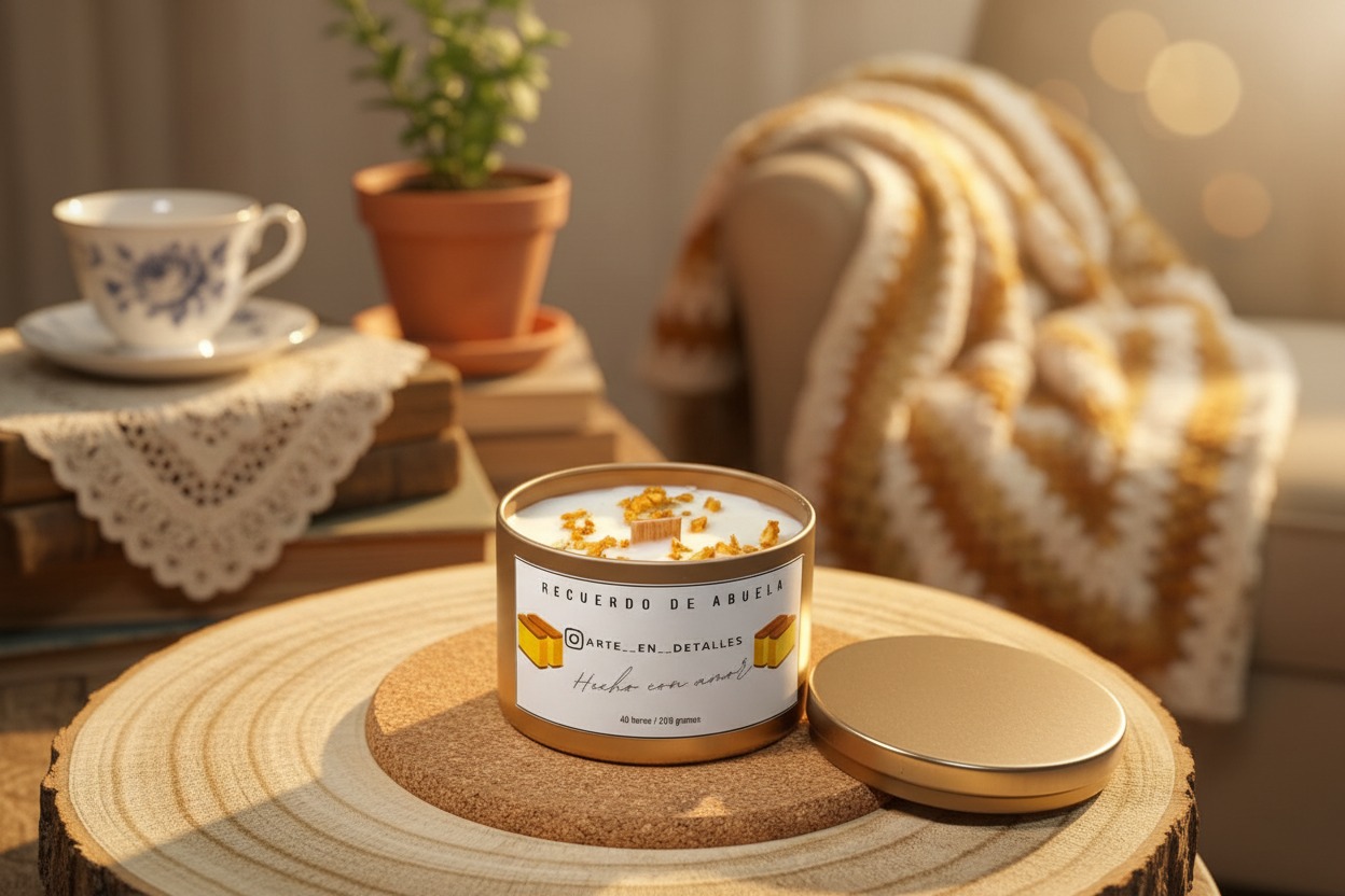 Vela aromática Recuerdo de Abuela.