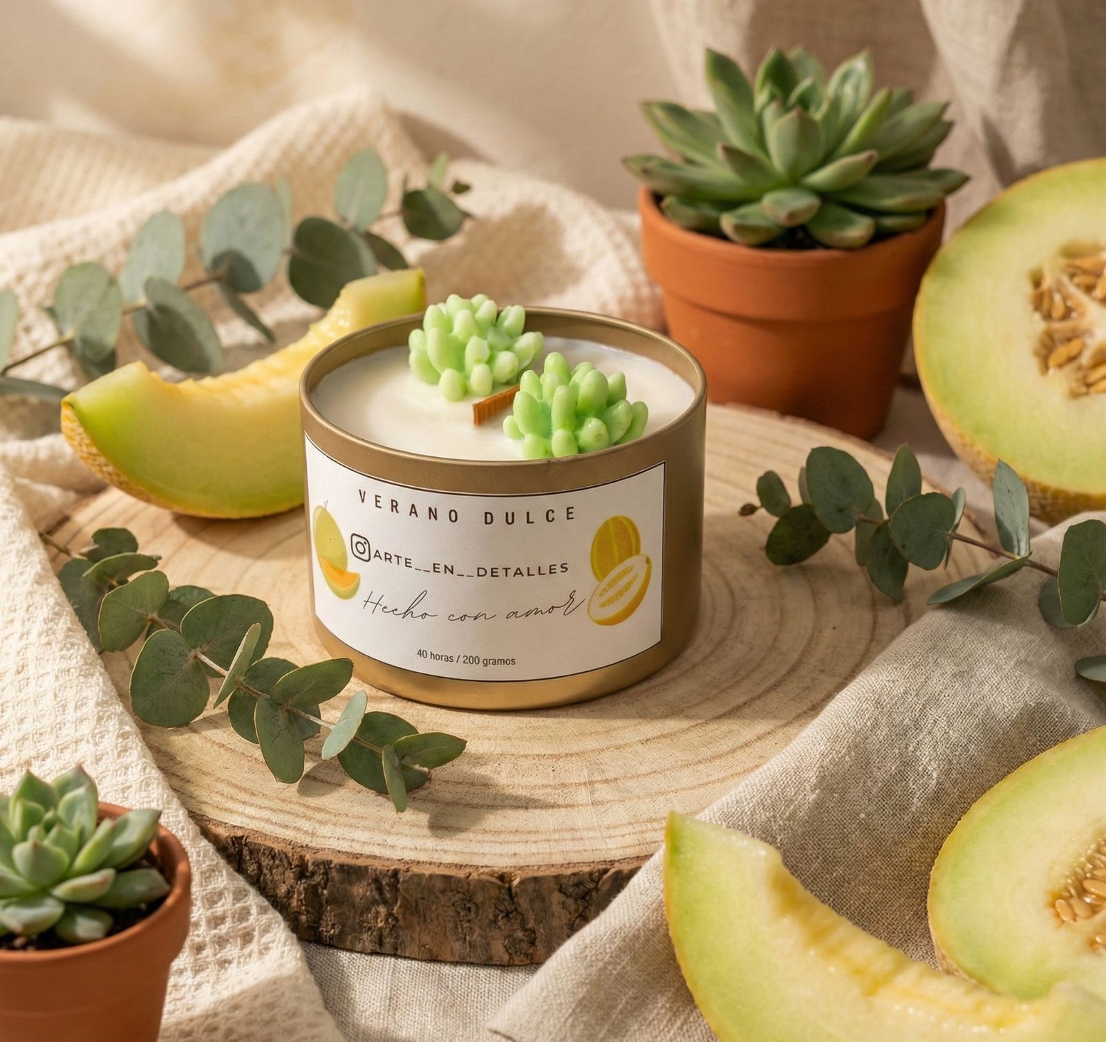 Vela aromática Verano dulce.