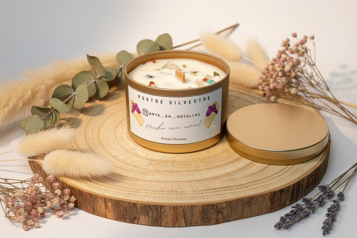 Vela aromática Postre silvestre.