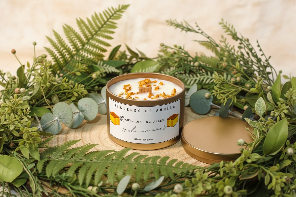 Vela aromática Recuerdo de Abuela.