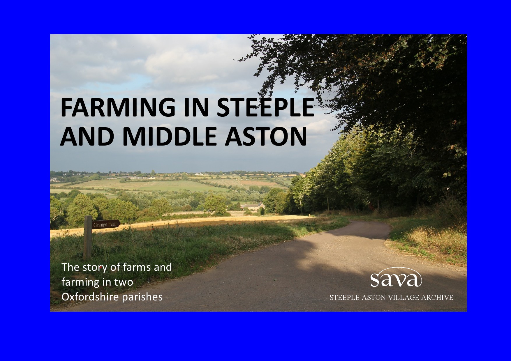 Farming in Steeple and Middle Aston
