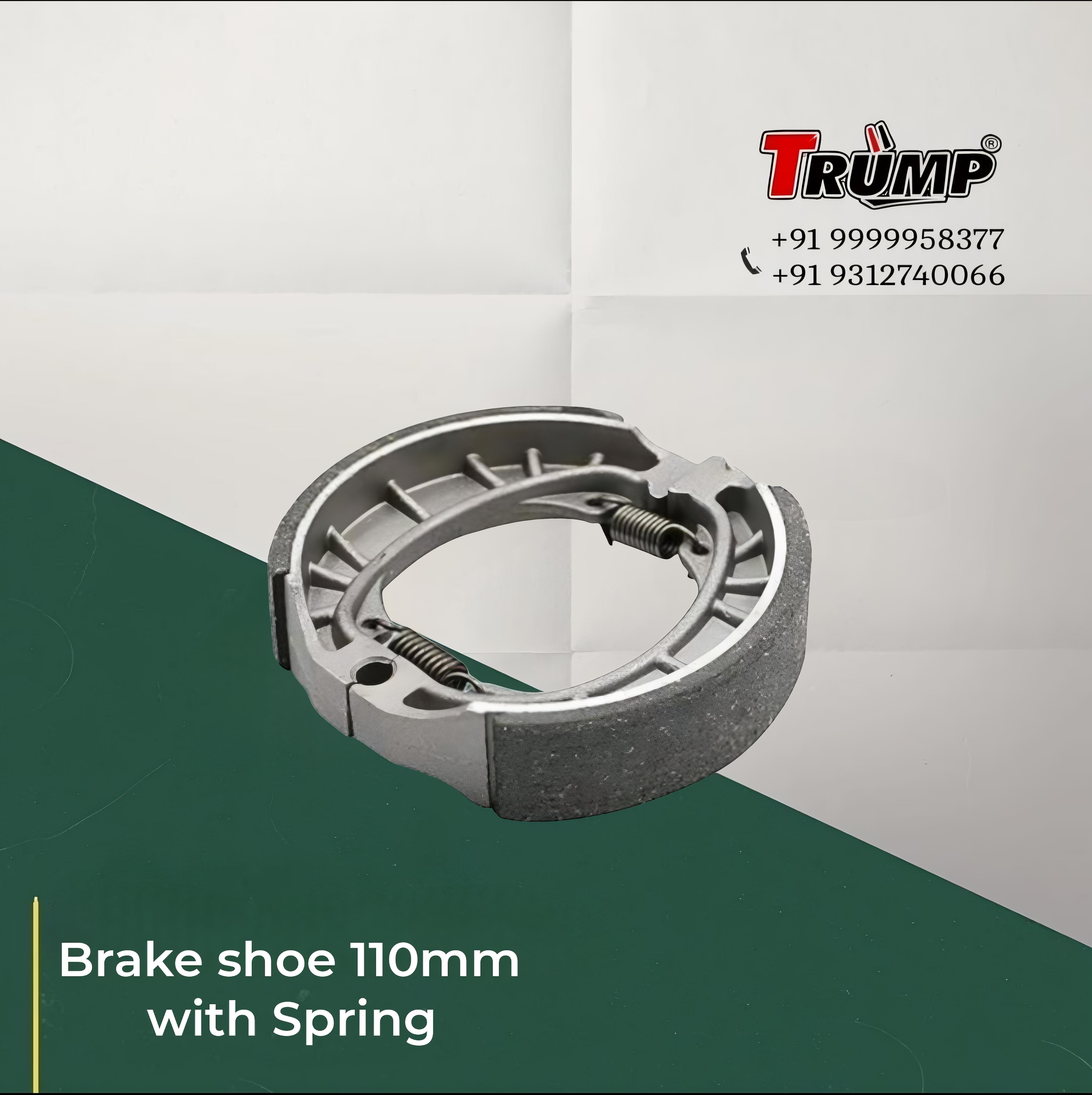 Brake Shoe 110mm with Spring