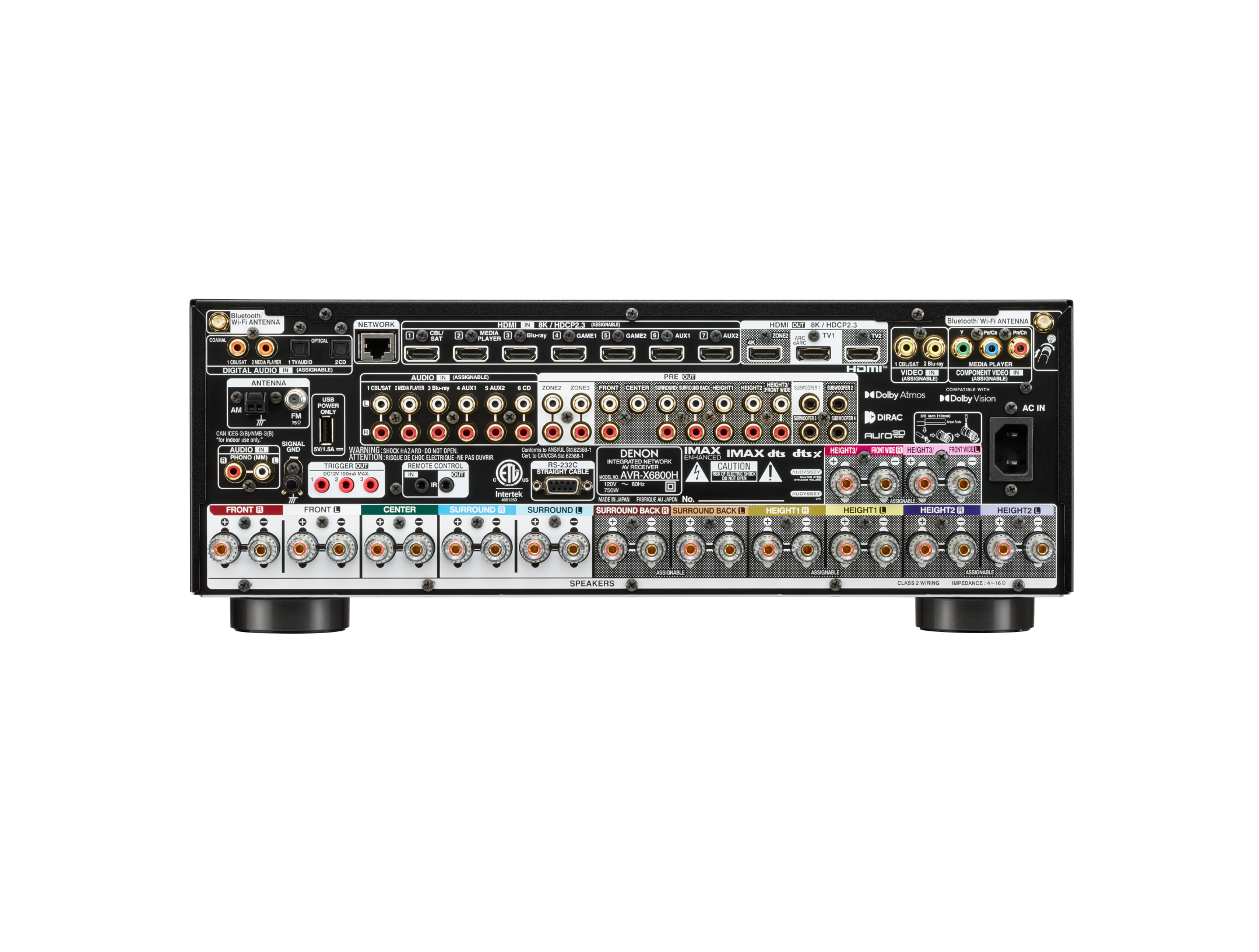 DENON AVC-X6800H