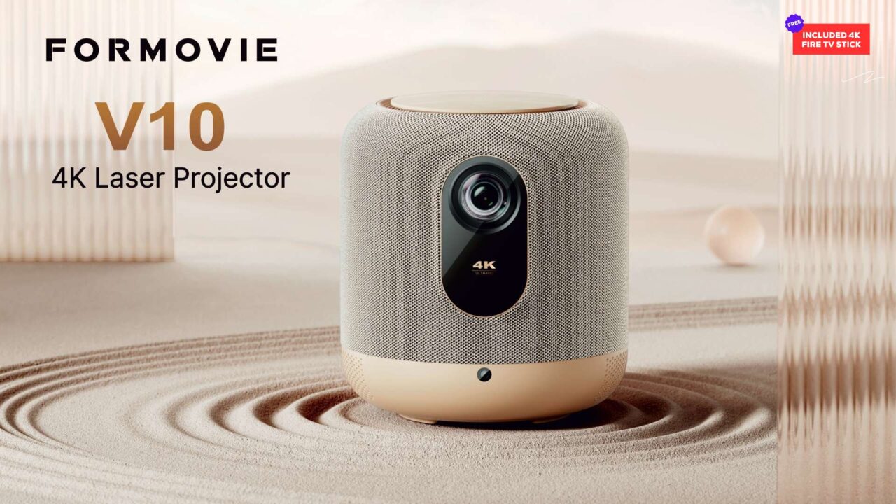 FORMOVIE V10 LONG THROW LED PROJECTOR 2500 LM
