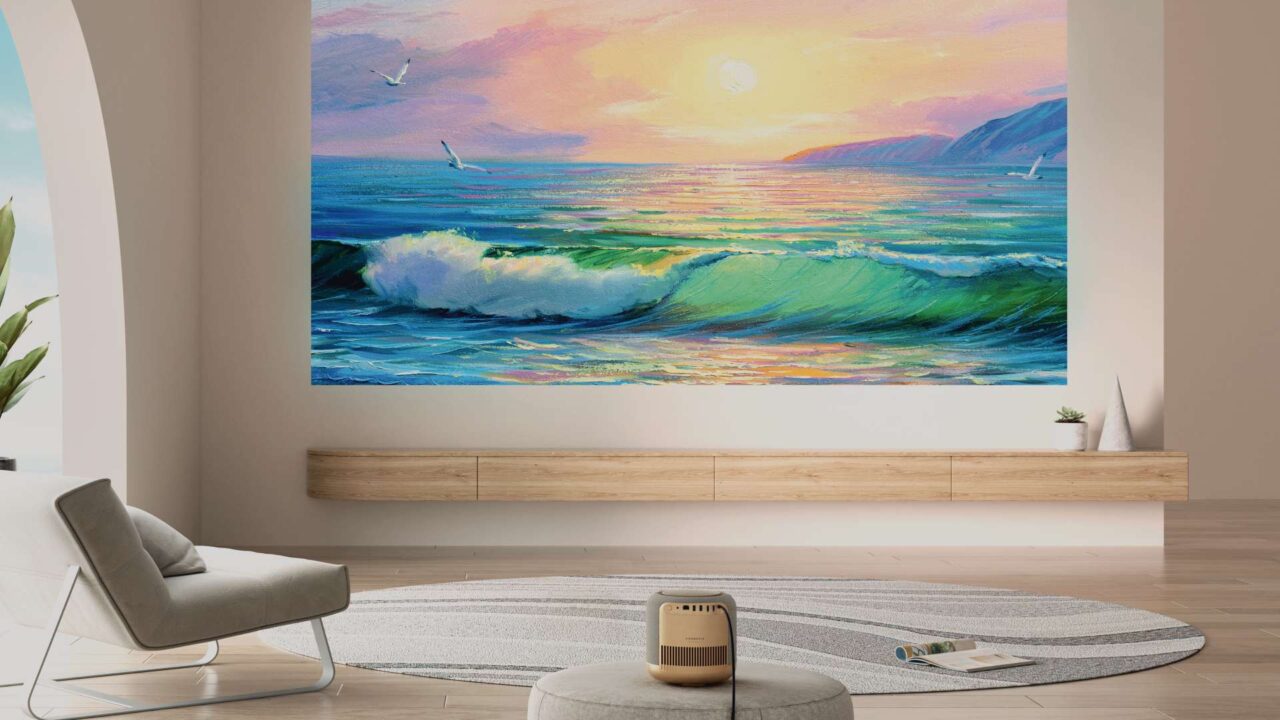 FORMOVIE V10 LONG THROW LED PROJECTOR 2500 LM