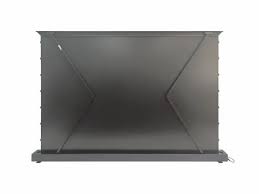 100" (87"x49" )16:9 CRESSIDA-WINGER - GREAT VEIW SERIES FLOOR UP MOTORISED WITH REMOTE ULTRA SHORT THROW ALR PET CRYSTAL ALR (AMBIENT LIGHT REJECTION) 4K FABRIC