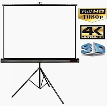 120 " (4:3) TRIPOD PROJECTION SCEEN (8FT X 4FT)
