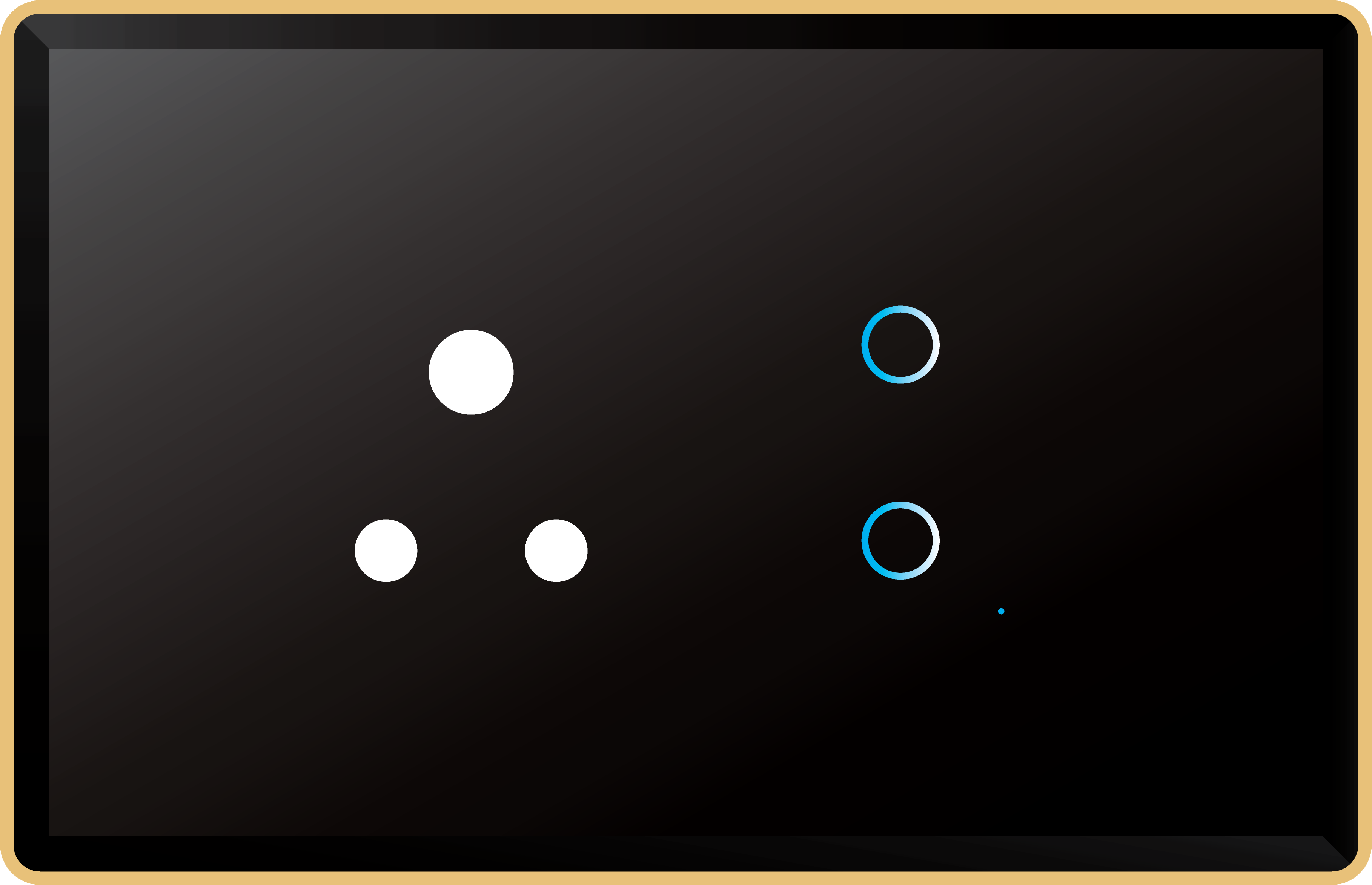 EDGE GLASS TUYA SMART 2 SWITCH 1 SOCKET (MODULE SIZE 4)