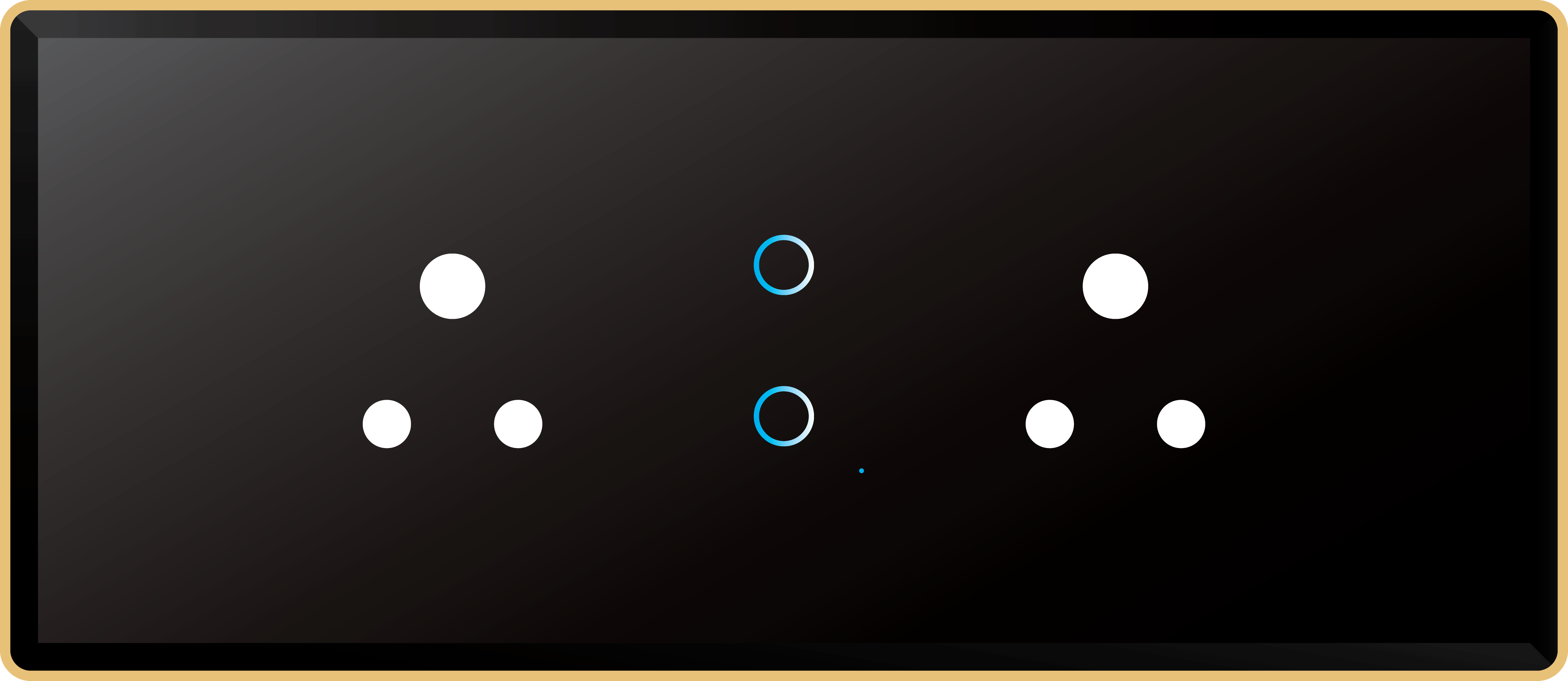 EDGE GLASS TUYA SMART 2 SWITCH 2 SOCKET (6 MODULE)