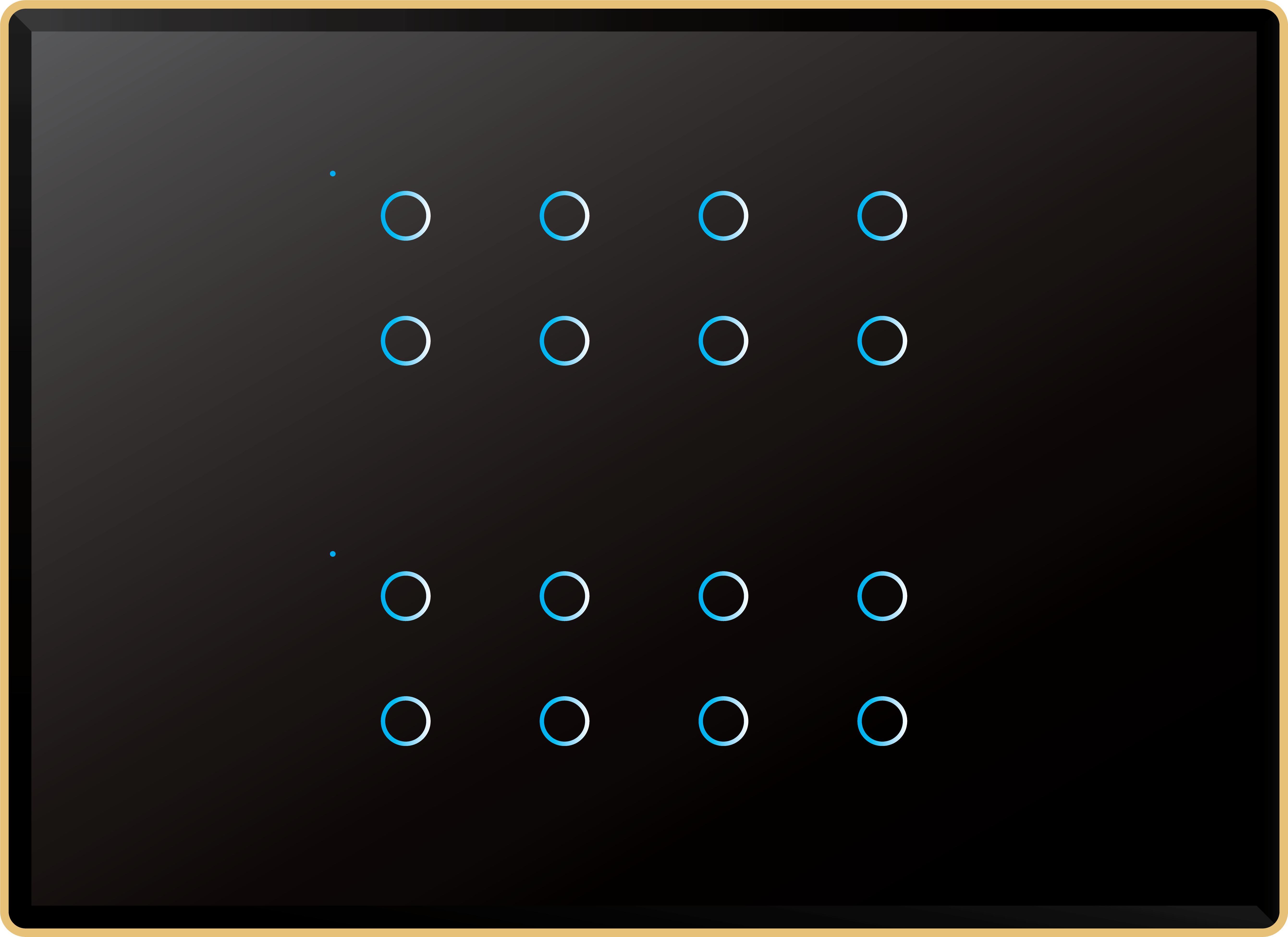 EDGE GLASS TUYA SMART 16 SWITCH  (12 MODULE)