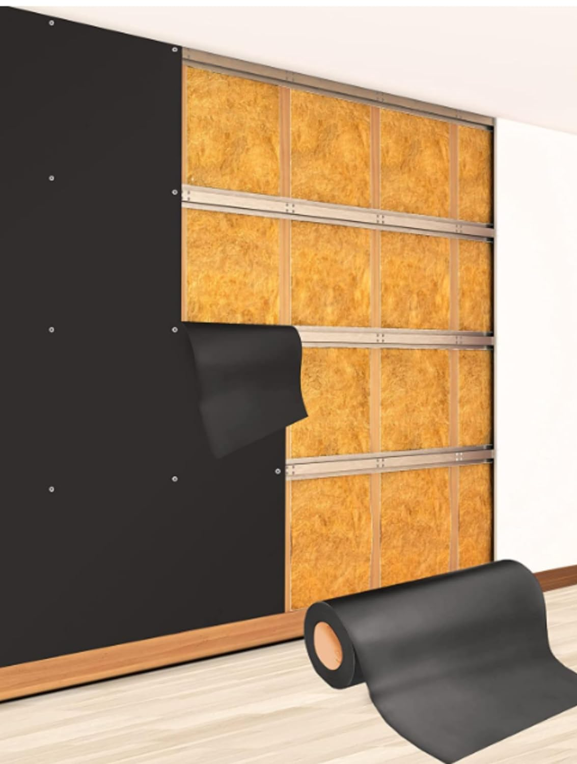 Sound Barrier - Mass Loaded Vinyl Roll | 4 mm (ROLL SIZE 32 X 4FT)