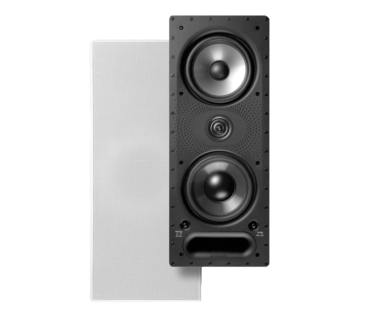 POLK VS 265-LS HIGH-QUALITY IN-WALL SPEAKER WITH 6.5" DRIVERS