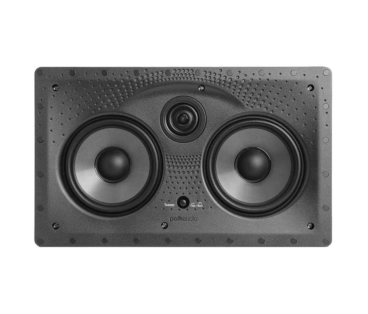 POLK VS 255c-LS HIGH-QUALITY IN-WALL CENTER CHANNEL SPEAKER WITH 5.25" DRIVERS 