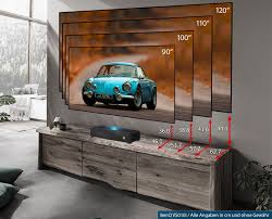 BENQ V5010i｜4K RGB Laser TV Projector | 120" Screen & 95% BT. 2020 Color Coverage