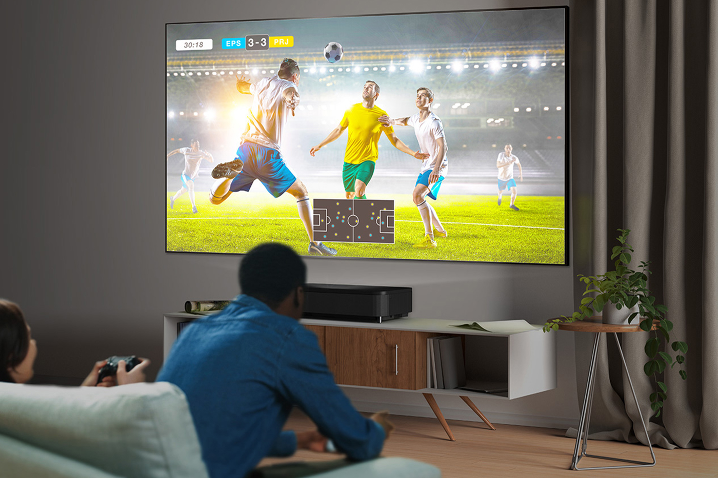 Epson EpiqVision Ultra EH-LS800B 4K PRO-UHD Laser Projection TV