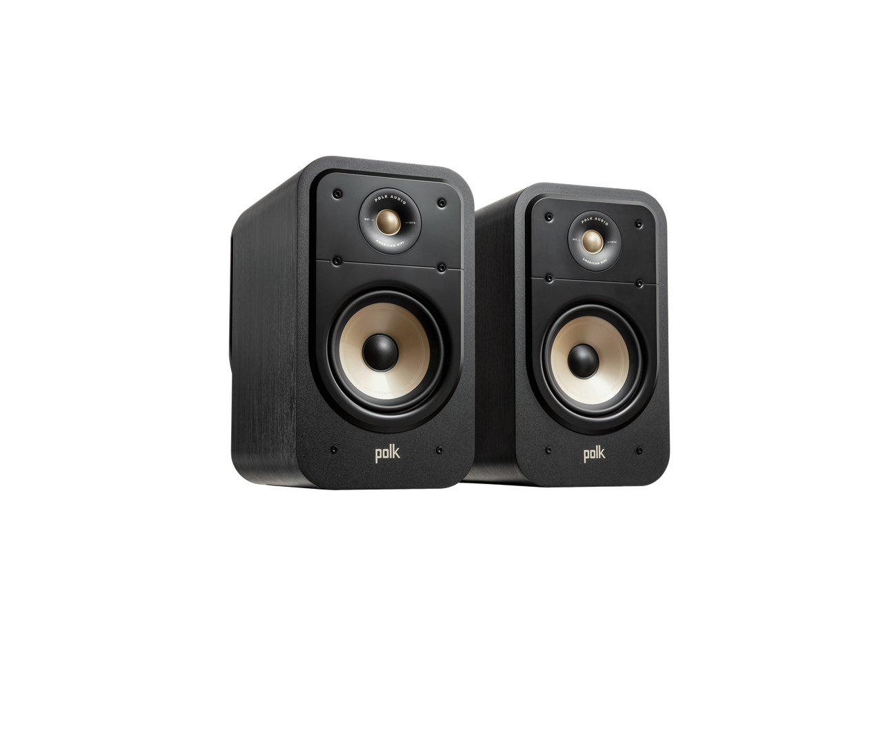 POLK ES20 HIGH-QUALITY BOOKSHELF SPEAKERS (PAIR)