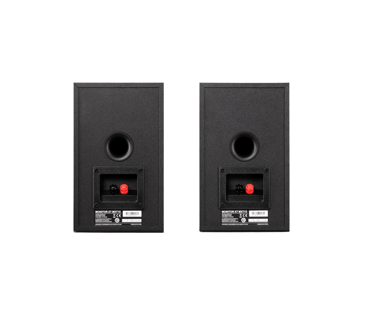 POLK MONITOR XT15 HIGH-RESOULTION COMPACT BOOKSHELF SPEAKERS (PAIR)