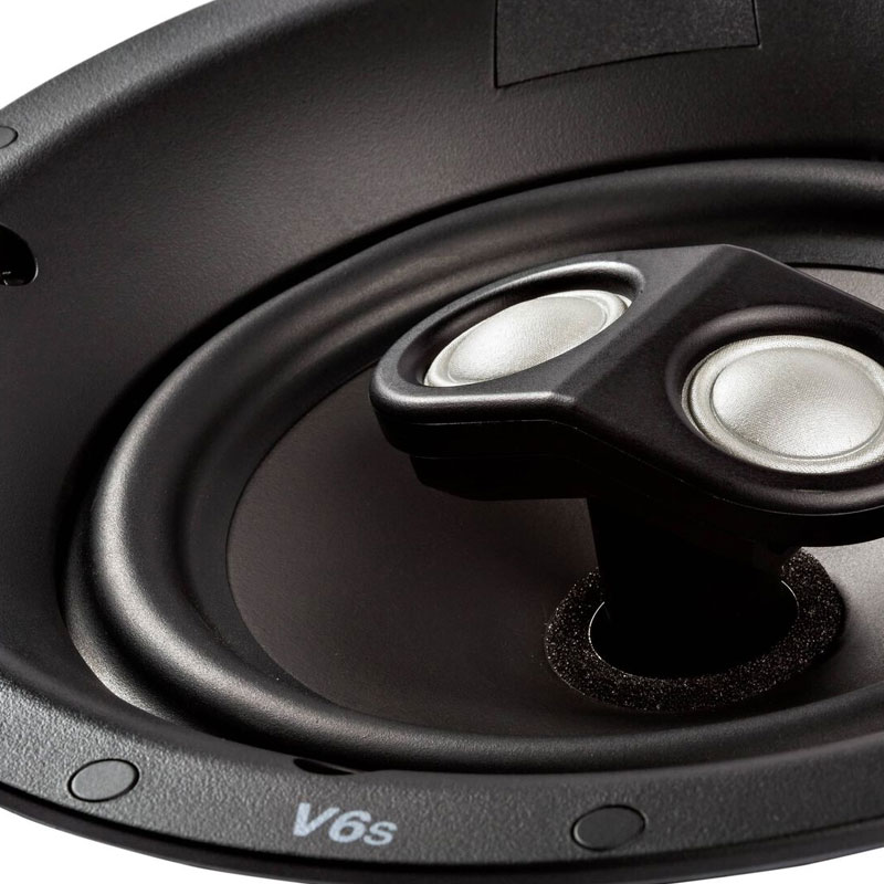 POLK V6S VANISHING IN-CEILING STEREO SPEAKER WITH 6.5" DRIVER/UNIT