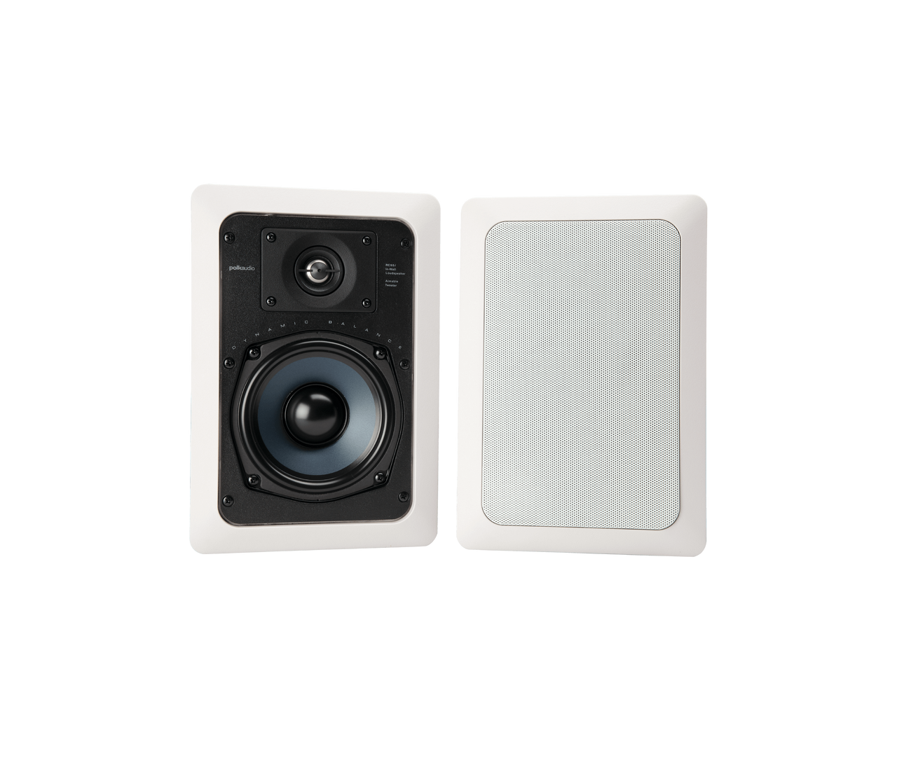 POLK RC55I HIGH-QUALITY IN-WALL SPEAKER WITH 5.25" DRIVERS (PAIR)