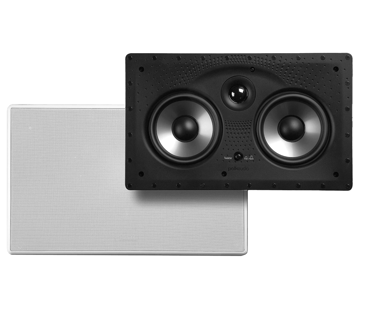 POLK VS 255C-RT  VANISHING RT SERIES IN-WALL CENTER CHANNEL SPEAKER  