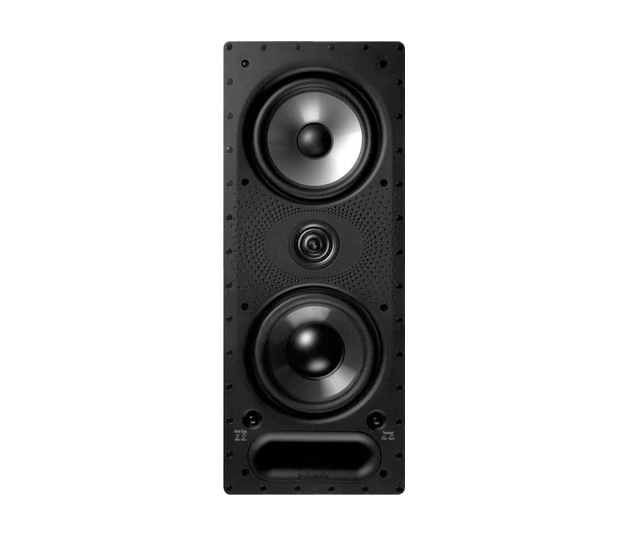 POLK VS 265-LS  HIGH-QUALITY IN-WALL SPEAKER WITH 6.5" DRIVERS  