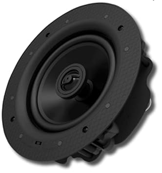 WBOX/EONAV 6.5" in-Ceiling in-Wall Speaker Music Center Background Music System Home Theater Surround Sound Frame-Less in-Ceiling Speakers